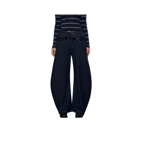 WEEKEND HUB Jeans Women's Navy Blue In Stock