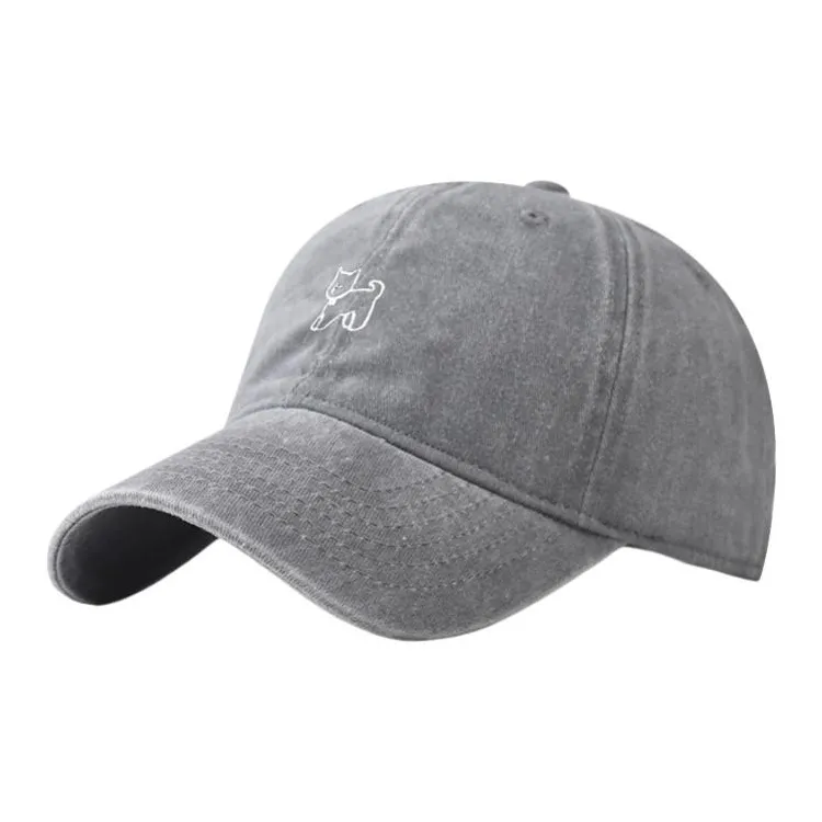 Banner The Piggy Washed Cotton Baseball Caps Unisex-3