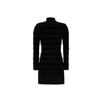 TOM FORD Velvet Stripe Knit Mini Dress