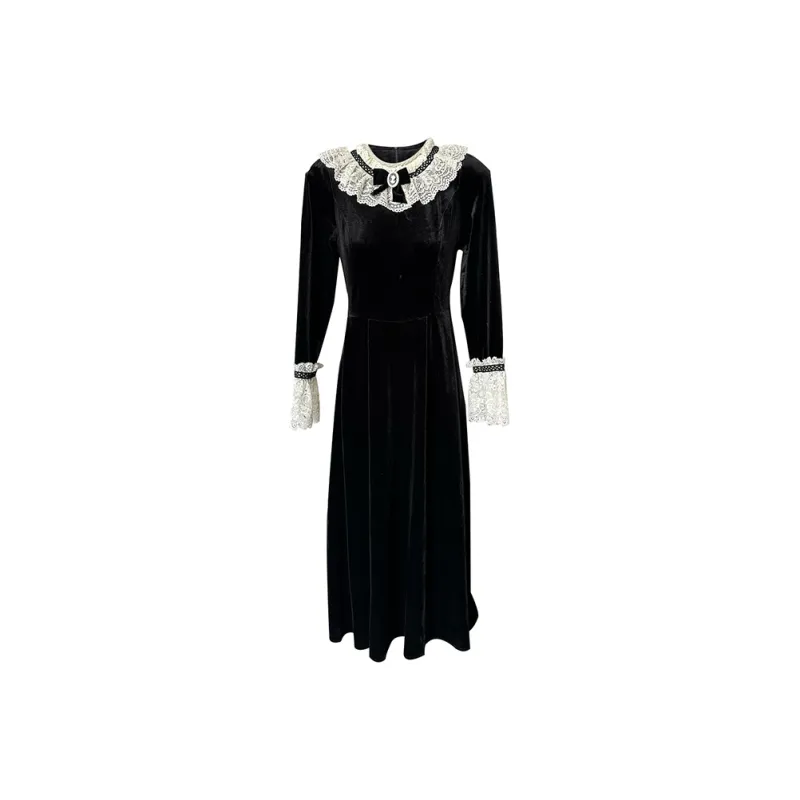 ARIADNAW STUDIO Long Sleeved Dresses Women's Black-0