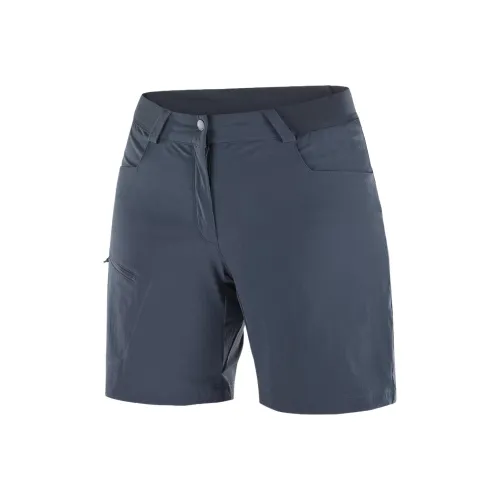 SALOMON WAYFARER Casual Shorts Women's Blue Nights