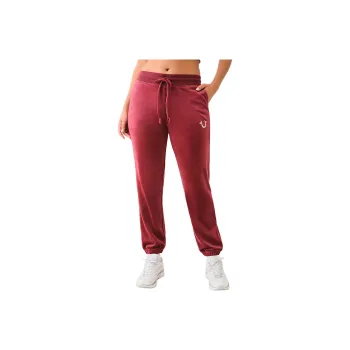 TRUE RELIGION Knitted Sweatpants Women's Red