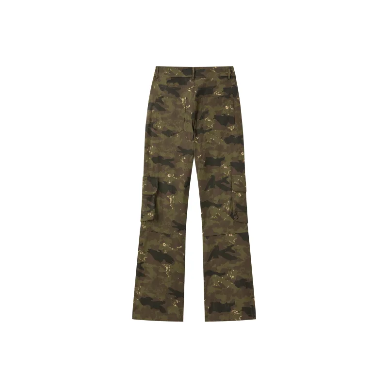 SAME FLOW Casual Pants Unisex Camouflage-1