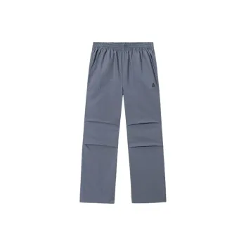 Anta Outdoor Collection Knitted Sweatpants Women's Wild Night Gray 4