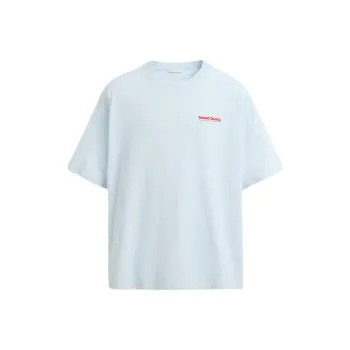 ZARA T Shirts Men Sky Blue