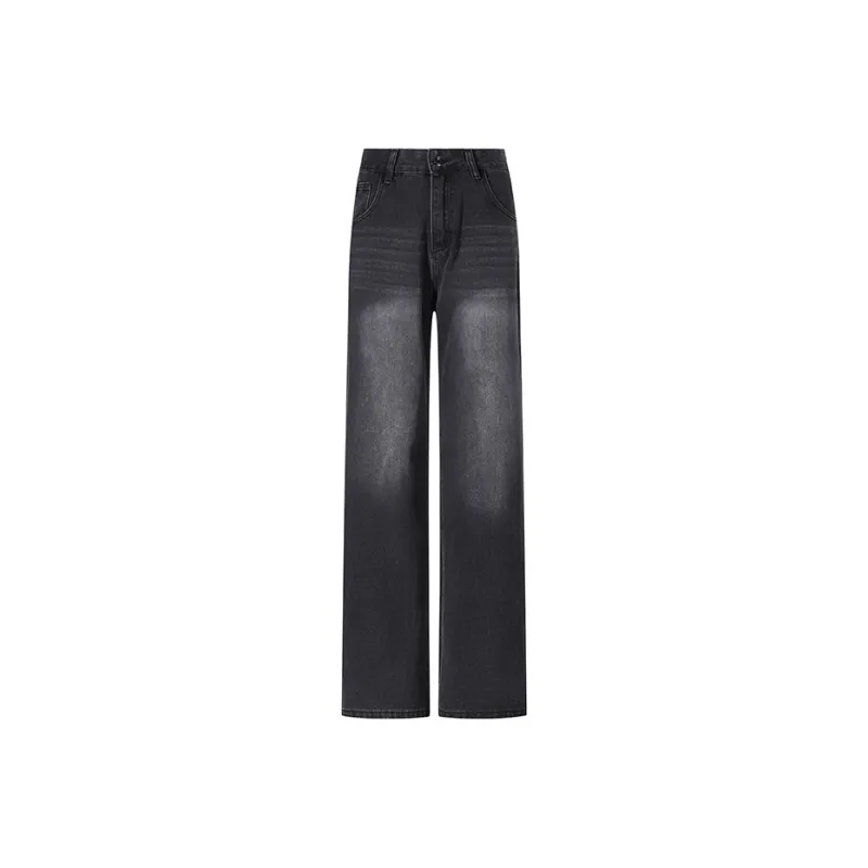 Wen Shan Jeans Women's Black Gray-8