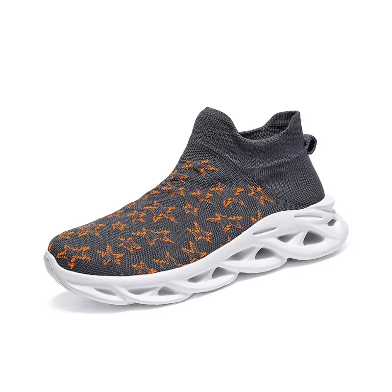 Kuding Shock Absorbing, Non Slip, Wear Resistant, Breathable And Lightweight Low Top Casual Shoes Unisex-6