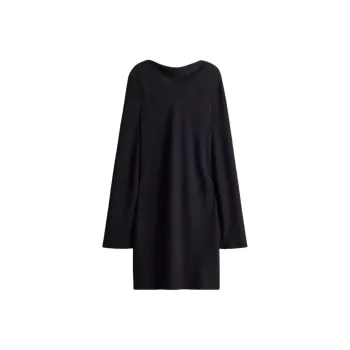 H&M Long-Sleeved Dresses Women's Black