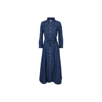 Marella FW24 Long Sleeved Dresses Women's Denim Blue