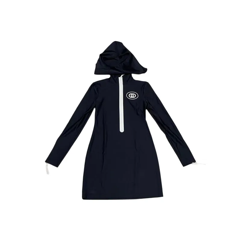 GUCCI Long Sleeved Dresses Women's Black-0