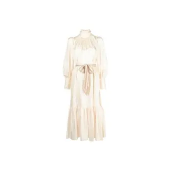 Zimmermann Long-Sleeved Dresses Women's Beige