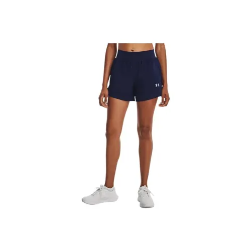 Under Armour UA Locker Woven Shorts Casual Shorts Women's Marine Blue