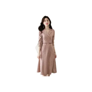 Mylan Long Sleeved Dresses Women's Apricot