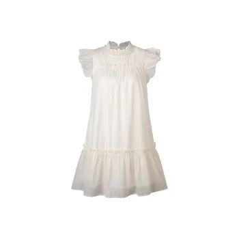 JOSR Short-Sleeved Dresses Women's Ecru