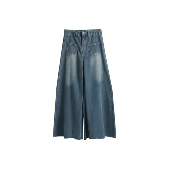 WOWI Jeans Women's Vintage Blue
