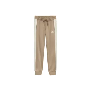 PUMA ICONIC T7 Knitted Sports Pants Women's Oak Branch