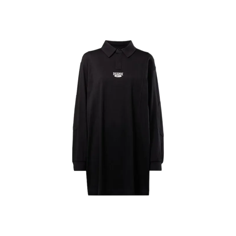 Reebok Long-Sleeved Dresses Women's Black-0