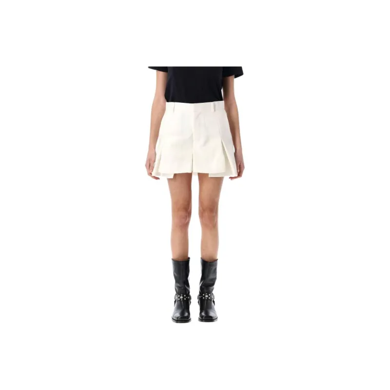 Sacai Pleated Shorts-0