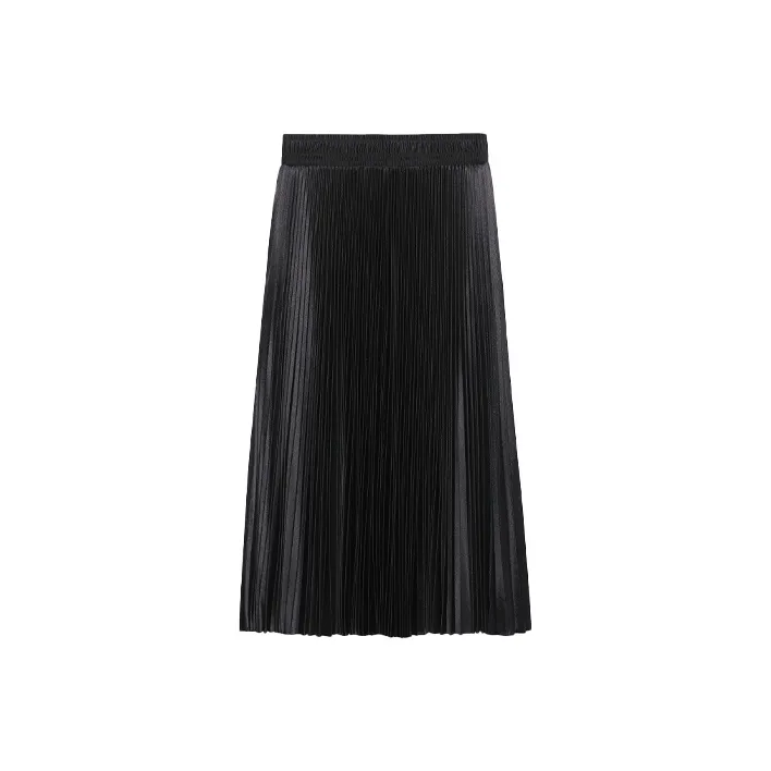 Balenciaga Casual Long Skirts Women's Black-0
