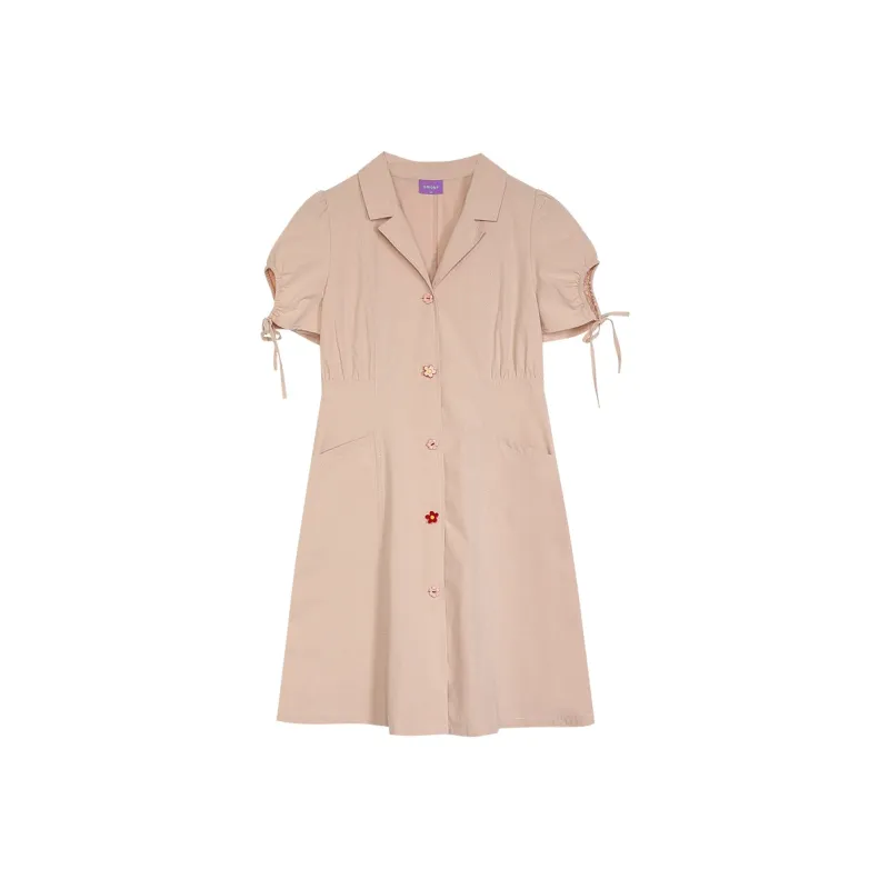 Omont Short Sleeved Dress Women's-1