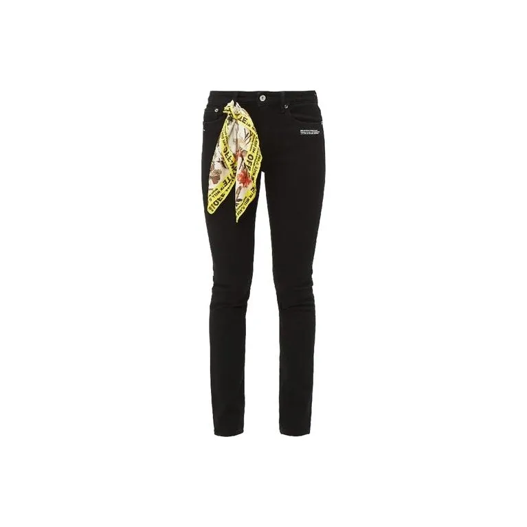 OFF WHITE Jeans Women's Black-0