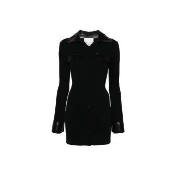 NANUSHKA Bryelle Ribbed Minidress
