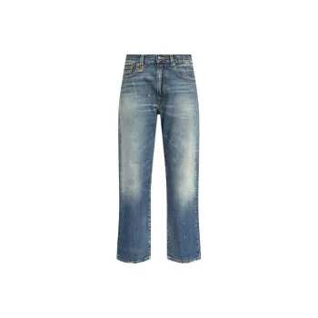 R13 Boyfriend Cotton Jeans