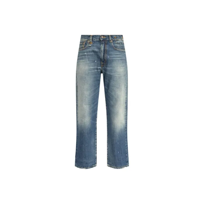 R13 Boyfriend Cotton Jeans-0