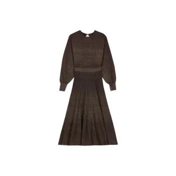 Maje Knitted Maxi Dress