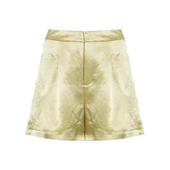 BESIONIA Casual Shorts Women's Lemon