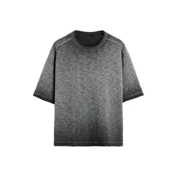 ZARA T Shirts Men Coal Gray