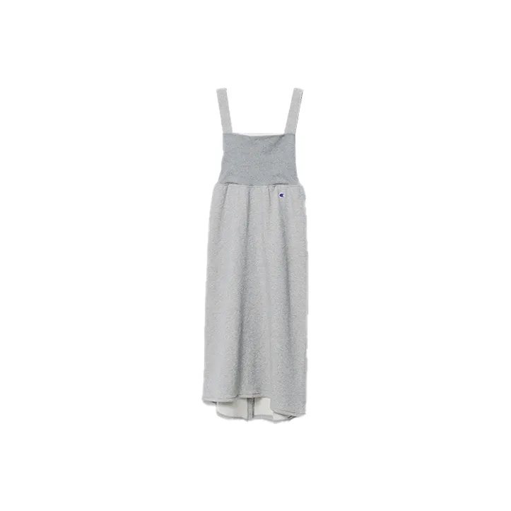 Champion X Anrealage Logo Patch Midi Dress-7
