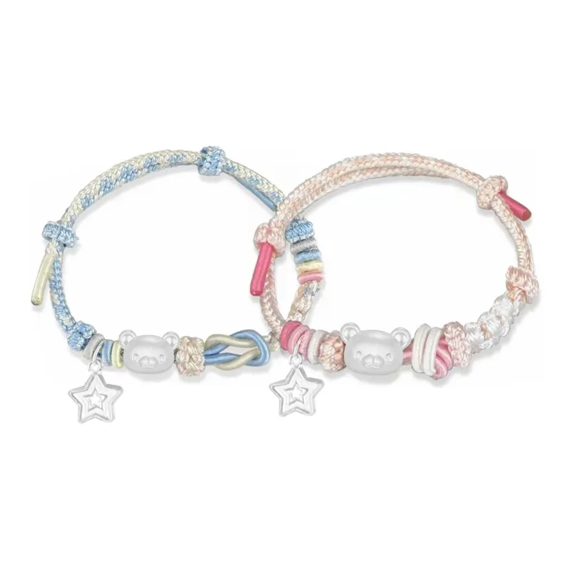 SINO GEM S999 Fine Silver Bracelets Unisex-12