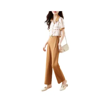 Mo Han Yi Mei Casual Suit Women's Earth Yellow
