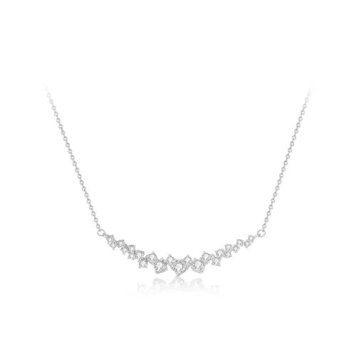 Love Link 925 Sterling Silver Necklaces Women's