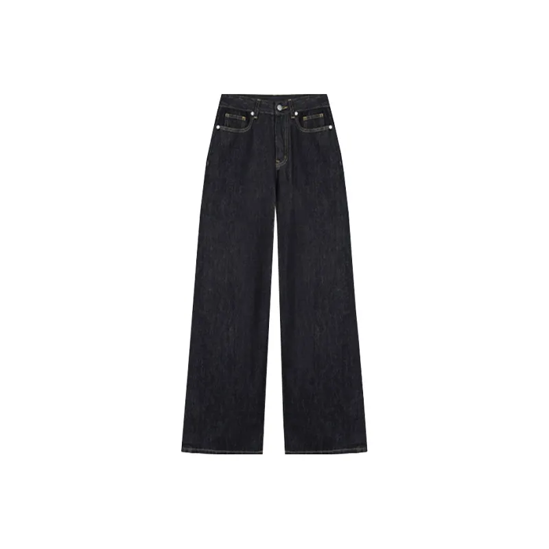 PAZZO Jeans Women's Navy Blue-0