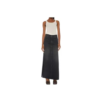 MOTHER The Fun Dip Slice Denim Skirt