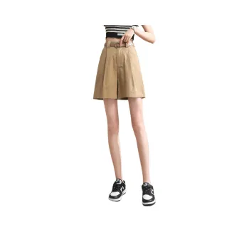 TERRE BLEUE Casual Shorts Women's Khaki