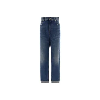 Golden Goose Kim Logo Patch Jeans