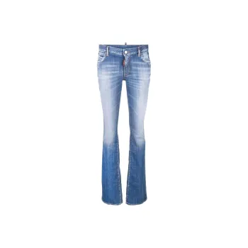 DSQUARED 2 Faded Boot cut Jeans