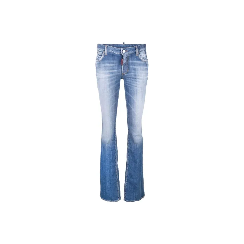 DSQUARED 2 Faded Boot cut Jeans-0