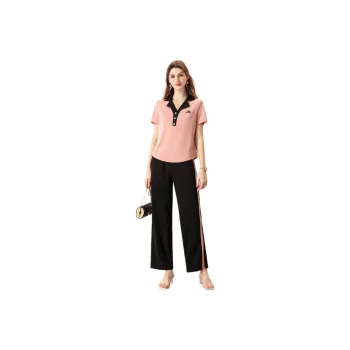 FENHONGMALI Casual Suit Women's Red
