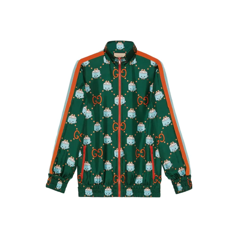 GUCCI Long Sleeved Dresses Women's Green-0