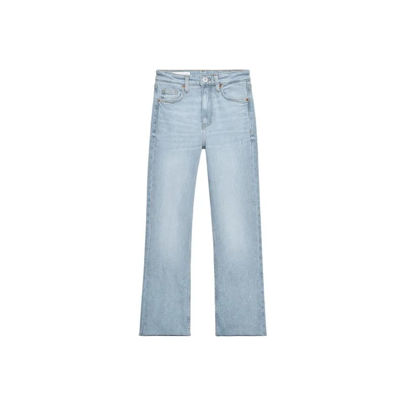 ZARA Trf Jeans Women's Light Blue-0