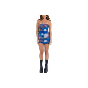 PRINCESS POLLY MICAH MINI DRESS Sleeveless Dress Women's BLUE/Blue