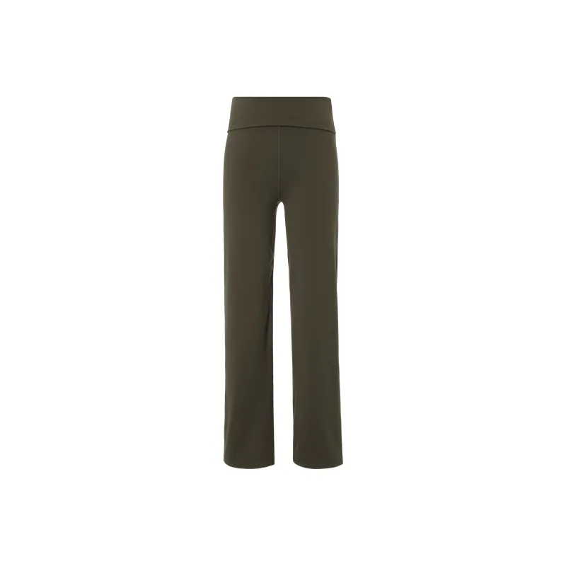Nike Knitted Sports Pants Women's Stone Gray/Black-0
