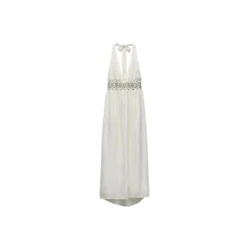 ZARA Slip Dresses Women's White