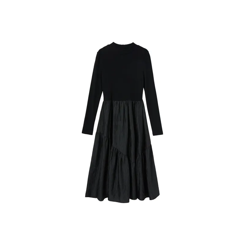 WESTLINK Long Sleeved Dresses Women's Black-0