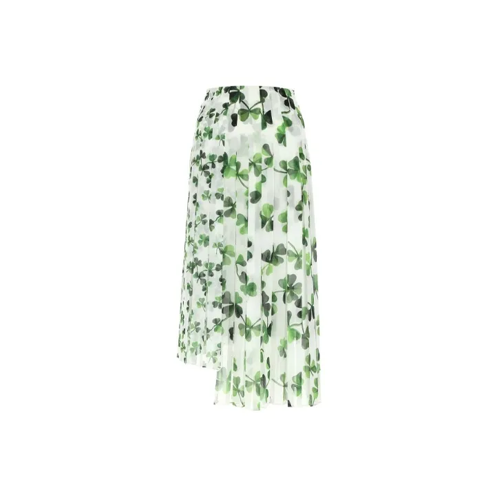 LOEWE Casual Long Skirts Women's Green-0