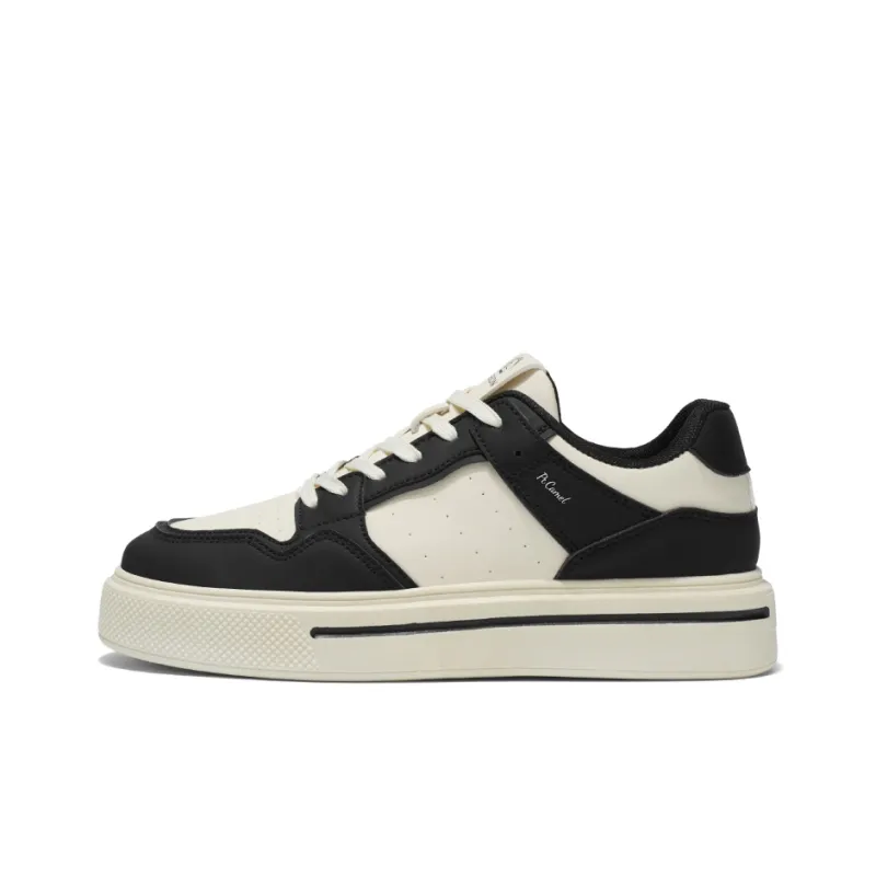 PROTECTCAMEL Slip Resistant Lightweight Height Increasing Low Top Skateboard Shoes Men's-5